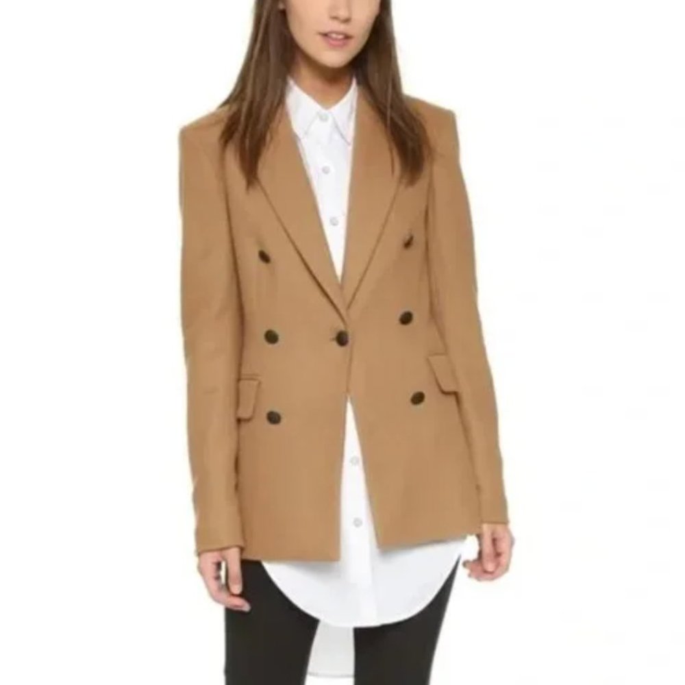 Rag & Bone Rag & Bone Corin Double-Breasted Wool-… - image 1